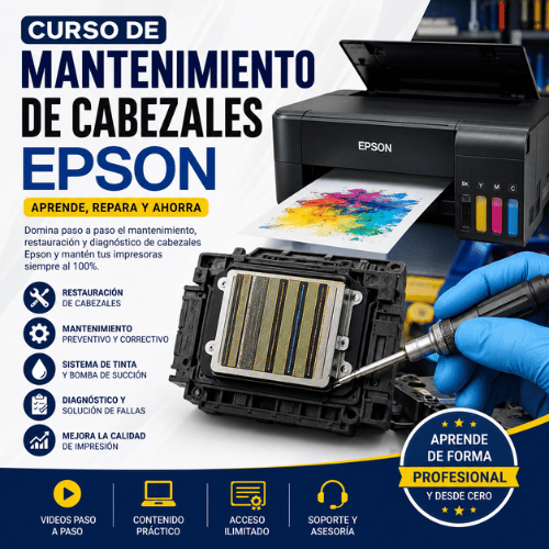 Curso de Mantenimiento de Cabezales Epson