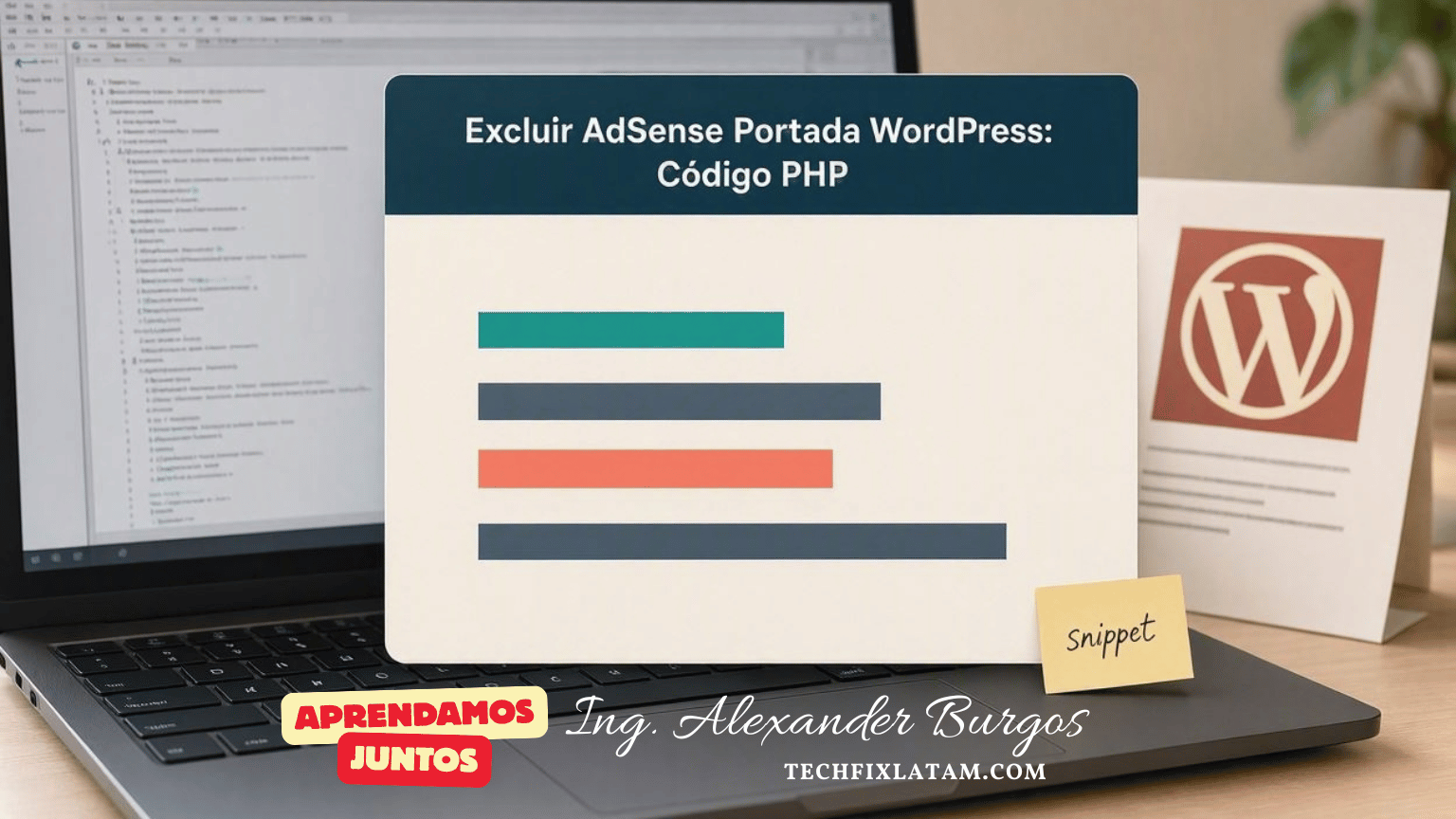 Excluir AdSense Portada WordPress Código PHP